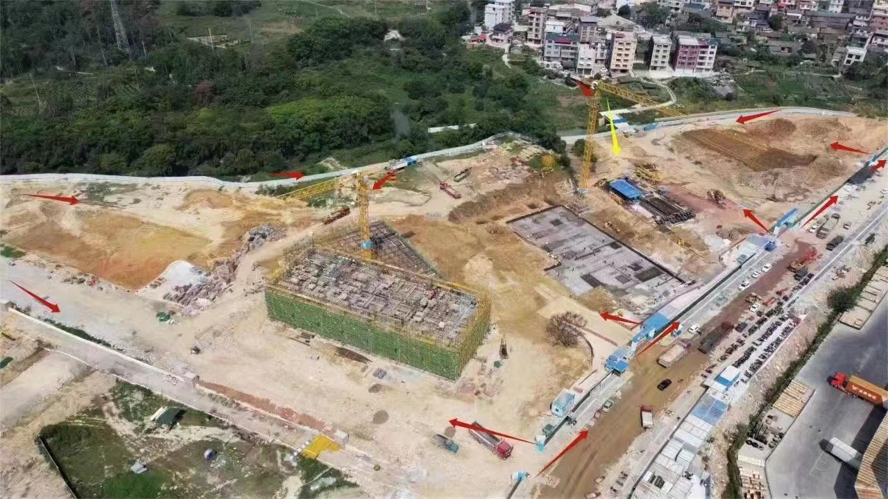 桂林地区中建八局项目塔吊监控安装