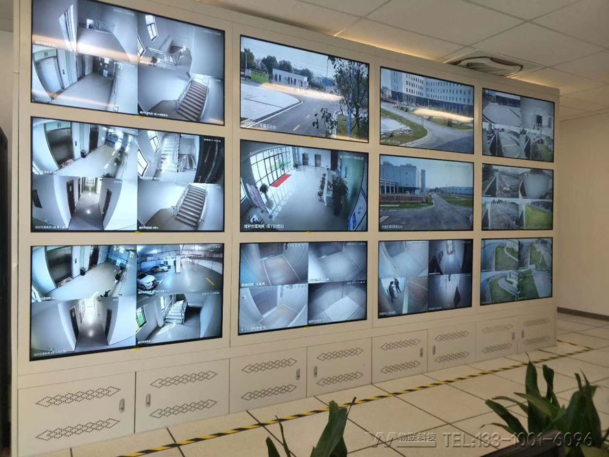 桂林地区高清视频监控拼接屏安装